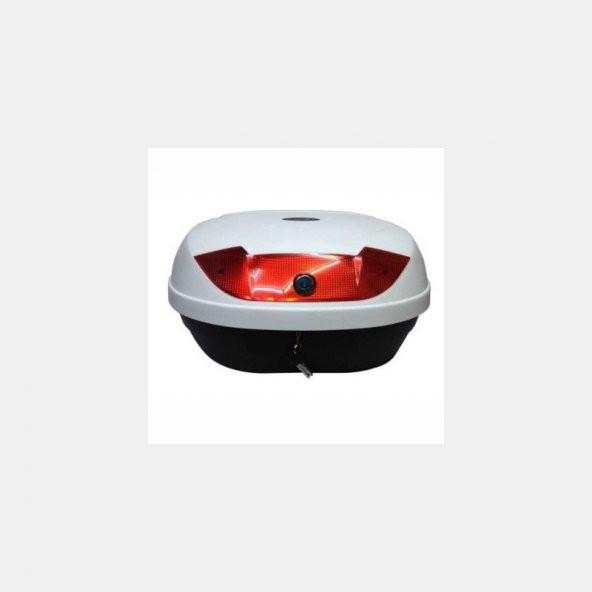 Maxem MX-45 Topcase Arka Çanta Beyaz