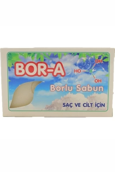 Borlu Cilt ve Gözenek Temizleyici Sabun Saç ve Cilt 100 Gr