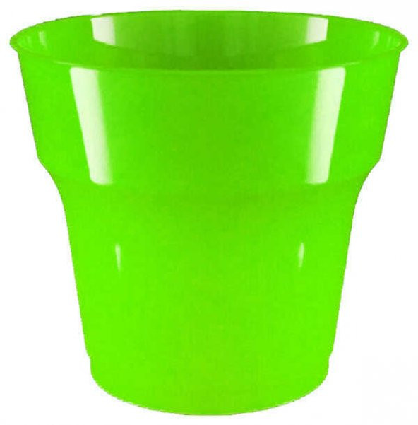 BARDAK 200 CC KRİSTAL YEŞİL 10 ADET ürün görseli 1