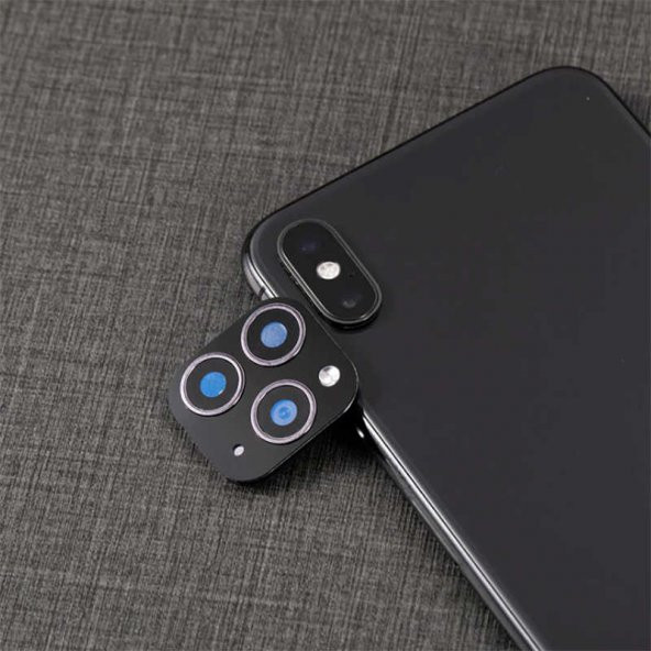 Apple iPhone XS Max 6.5 Zore CP-01 iPhone 11 Pro Max Kamera Lens Dönüştürücü
