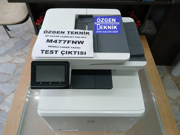 hp color laserjet pro mfp m477fnw yazıcı(İKİNCİ EL)