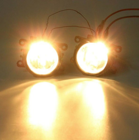 RENAULT MEGANE 2 SAĞ VE SOL ÖN SİS LAMBASI FARI TAKIMI 2003-2009 AMPÜLLÜ - 5