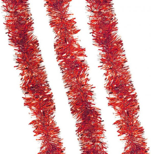 SÜS METALİZE SİM KIRMIZI 5 CM X1,8 MT PK:25 KL:400 - Resim 6