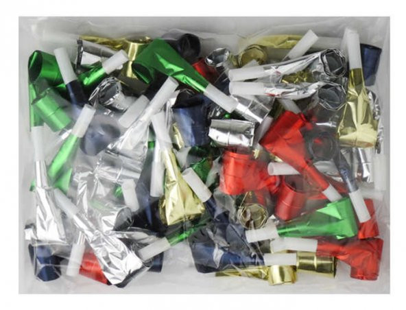 KAYNANA DİLİ METALİZE RENGARENK 6 ADET - Resim 2