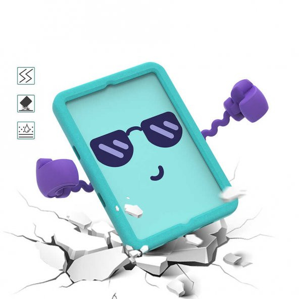 Galaxy Tab 3 Lite 7.0 T110 Zore Eva Boxer Tablet Silikon - 12