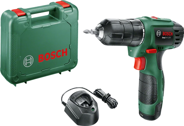 Bosch Easy Drill 1200 Tek Akülü Delme Vidalama Makinesi (1 x 1,5 Ah)