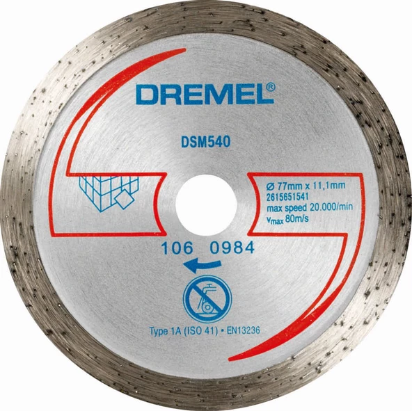 Dremel DSM20 Elmas Fayans Kesme Diski (DSM540)