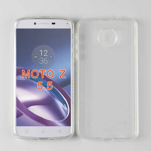 Lenovo Moto Z Kılıf Zore Süper Silikon Kapak