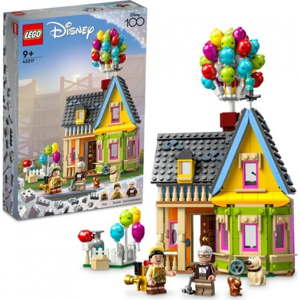 LEGO® | Disney• Pixar ‘Yukarı Bak’ Evi 43217 - 9 Yaş ve Üzeri Sinemaseverler Için Inşa Edilebilir ve Sergilenebilir Yaratıcı Oyuncak Yapım Seti (598 Parça) ürün görseli