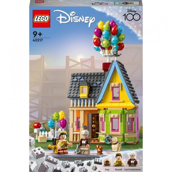 LEGO® | Disney• Pixar ‘Yukarı Bak’ Evi 43217 - 9 Yaş ve Üzeri Sinemaseverler Için Inşa Edilebilir ve Sergilenebilir Yaratıcı Oyuncak Yapım Seti (598 Parça) - Resim 3