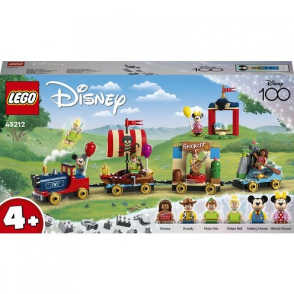 LEGO® | Disney: Disney Kutlama Treni 43212 - 4 Yaş ve Üzeri Genç Hayranlar ve Çocuklar Için Yaratıcı Oyuncak Yapım Seti (200 Parça) - 3