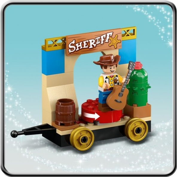 LEGO® | Disney: Disney Kutlama Treni 43212 - 4 Yaş ve Üzeri Genç Hayranlar ve Çocuklar Için Yaratıcı Oyuncak Yapım Seti (200 Parça) - 10