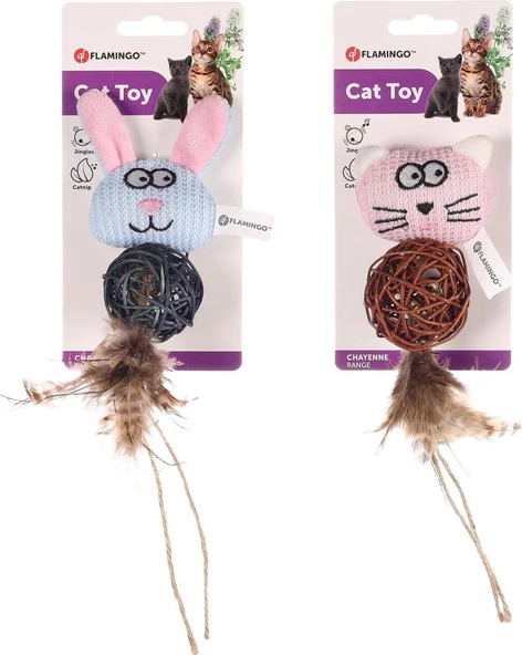 Flamingo Cha Yenne Bear/Cat Kedi Oyuncağı