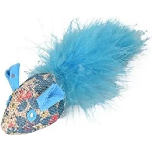 Flamingo Marly Fare Kedi Oyuncağı Mavi 3,5 cm ürün görseli