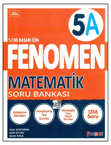 Fenomen 5. Sınıf Matematik Soru Bankası (A)