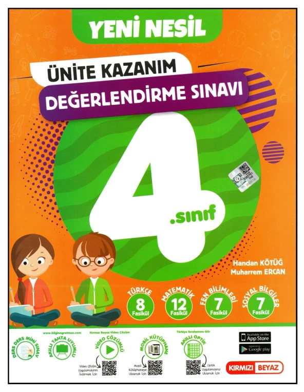 Kırmızı Beyaz 4. Sınıf Yeni Nesil Ünite Kazanım Değerlendirme Sınavı