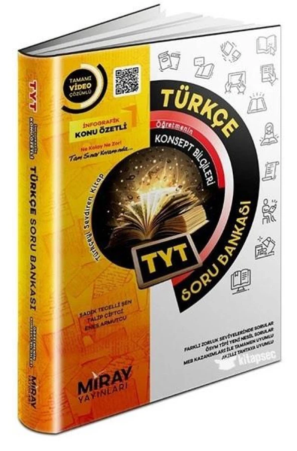 Miray Yayınları TYT Türkçe Konu Özetli Soru Bankası