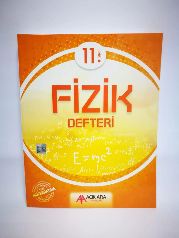 Açık Ara Yayınları 11. Sınıf Fizik Defteri