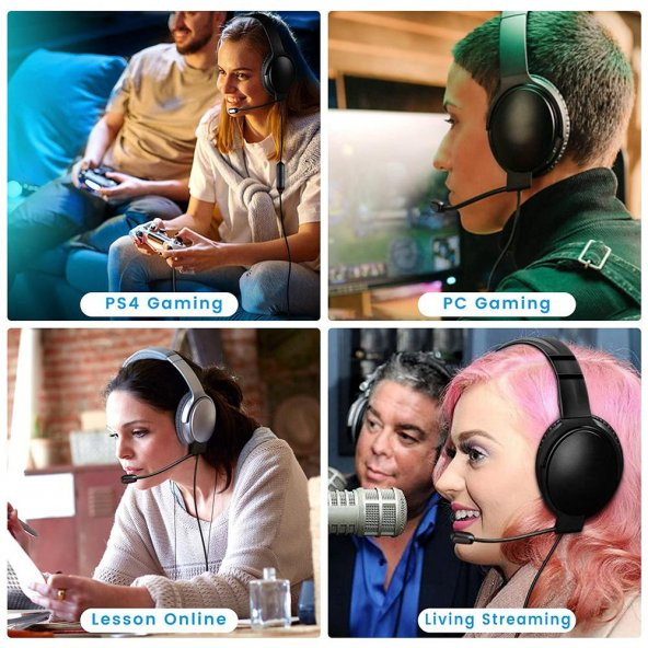 Bose QC45 QC45 2 Uyumlu Mikrofonlu Gaming Kulaklık Kablosu - 5