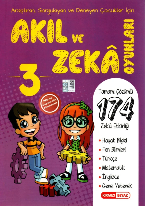 Kırmızı Beyaz 3. Sınıf Akıl ve Zeka Oyunları