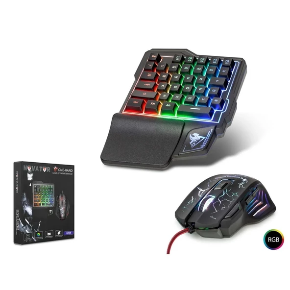 KLAVYE + MOUSE SET USB KABLOLU PUBG LEDLİ OYUN KALVYE MOUSE OYUNCU SETİ HADRON G506