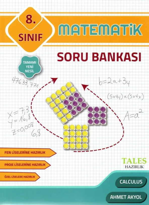 Calculus Yayınları TALES Hazırlık 8. Sınıf Matematik Soru Bankası