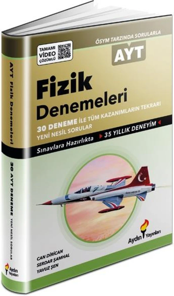 Aydın Yayınları AYT Fizik Denemeleri 30 Adet