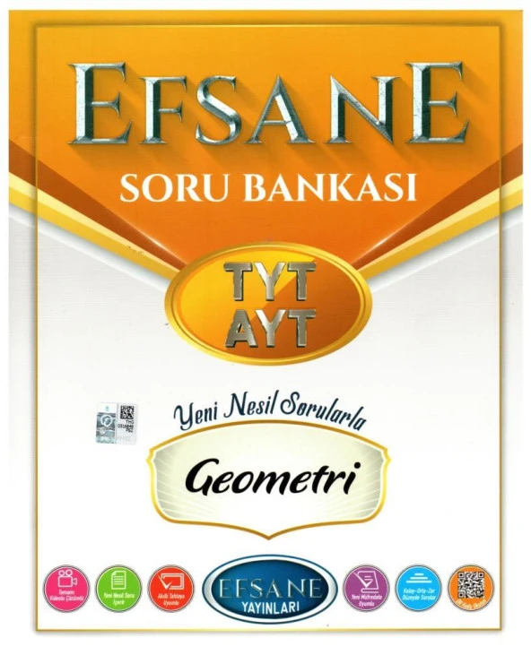 Efsane Yayınları TYT AYT Geomteri Soru Bankası Eski kapak