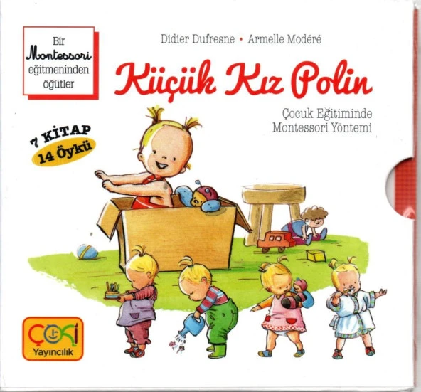 ÇOKİ Yayıncılık Küçük Kız Polin 7 Kitap 14 Öykü