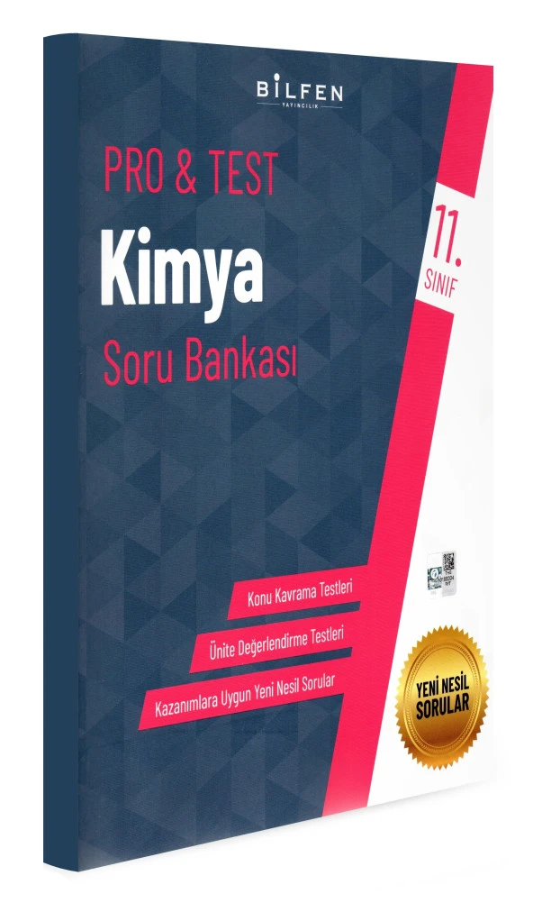 Bilfen 11. Sınıf Pro Test Kimya Soru Bankası