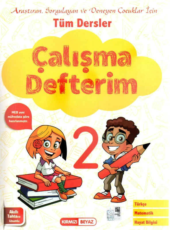 Kırmızı Beyaz 2. Sınıf Çalışma Defterim