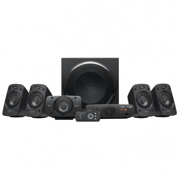 LOGITECH Z906 500W RMS,5+1 UZAKTAN KUMANDALI STEREO SPEAKER SİYAH 980-000468