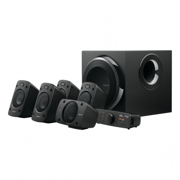 LOGITECH Z906 500W RMS,5+1 UZAKTAN KUMANDALI STEREO SPEAKER SİYAH 980-000468 - 2