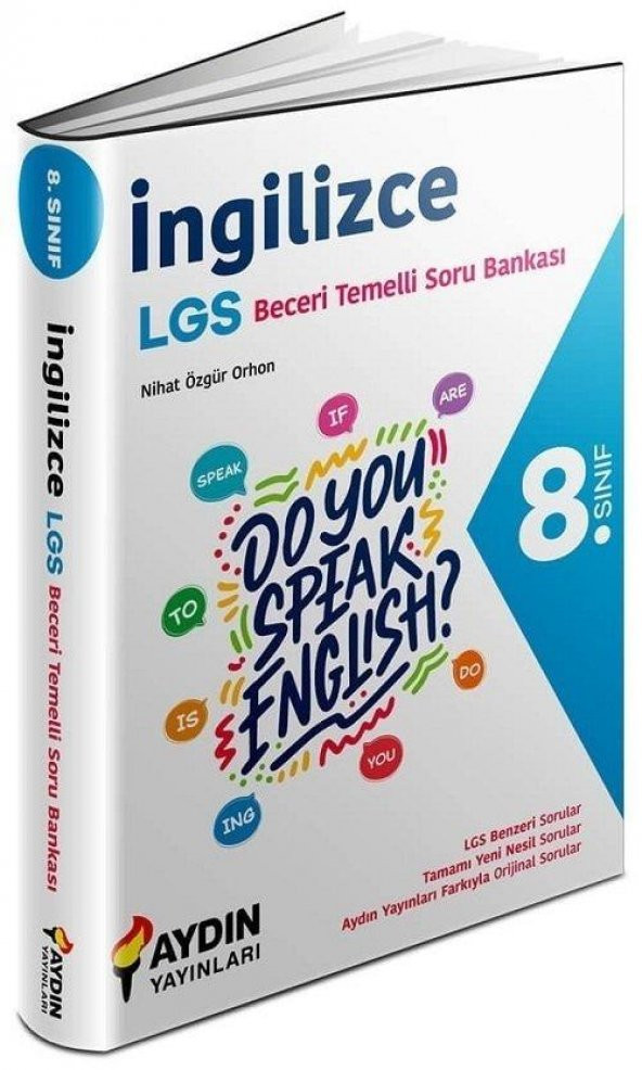 Aydın Yayınları 8. Sınıf İngilizce Beceri Temelli Soru Bankası - 1
