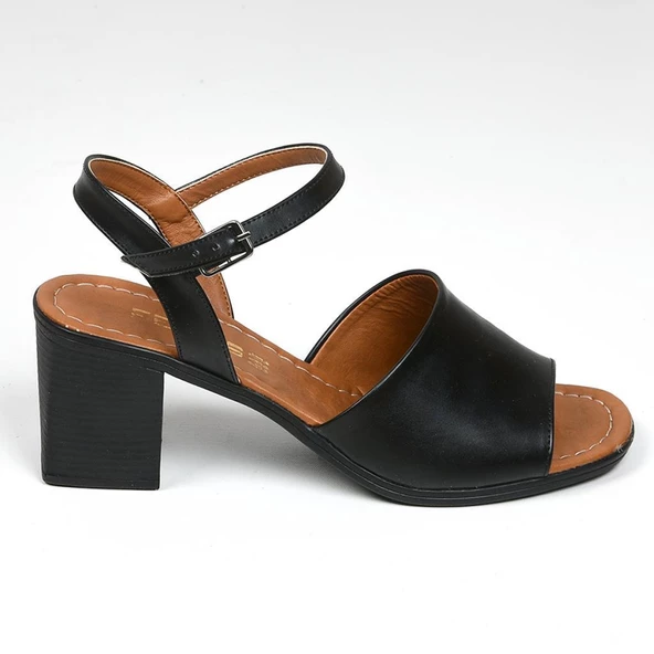 Papuçcity Frzn 02568 6 Cm Kadın Topuklu Sandalet - 3