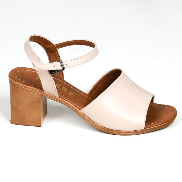 Papuçcity Frzn 02568 6 Cm Kadın Topuklu Sandalet - 8