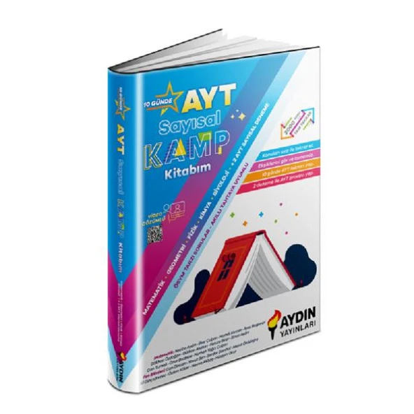 Aydın Yayınları AYT Sayısal Kamp Kitabım