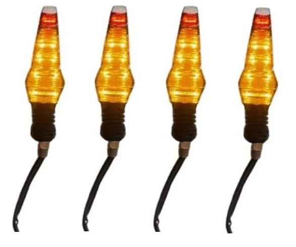 Motosiklet Tırtıl Sinyal Lambası Led 4 Adet - 2