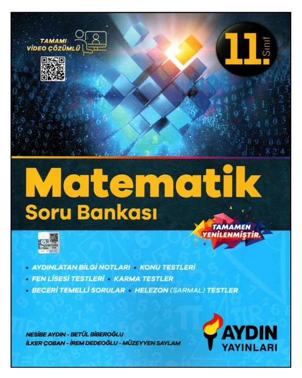 Aydın Yayınları 11. Sınıf Matematik Soru Bankası