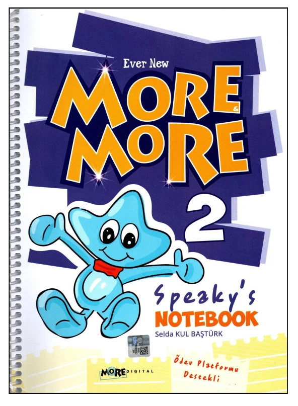 Kurmay ELT More and More 2. Sınıf Speaky's Notebook İngilizce Çalışma Defteri