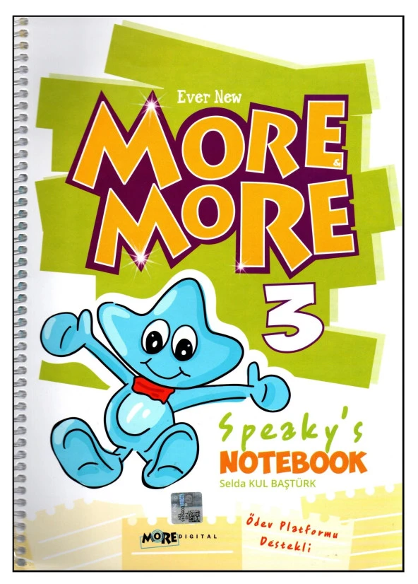 Kurmay ELT More and More 3. Sınıf Speaky's Notebook İngilizce Çalışma Defteri