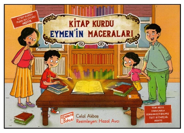 3. ve 4. Sınıf Hikaye Kitabı Seti Kitap Kurdu Eymen'in Maceraları 10 Kitap