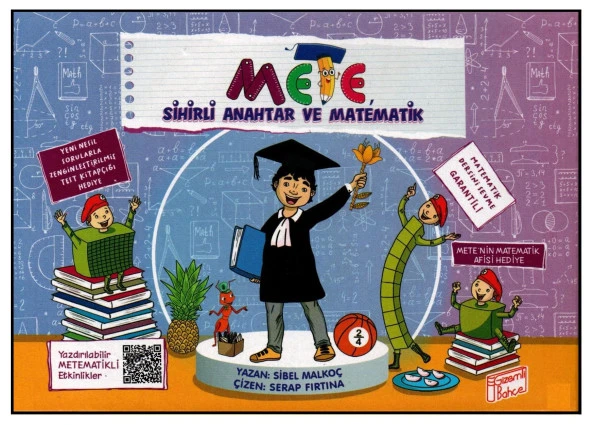 3. Ve 4. Sınıf Hikaye Kitabı Seti Mete Sihirli Anahtar Ve Matematik 10 Kitap