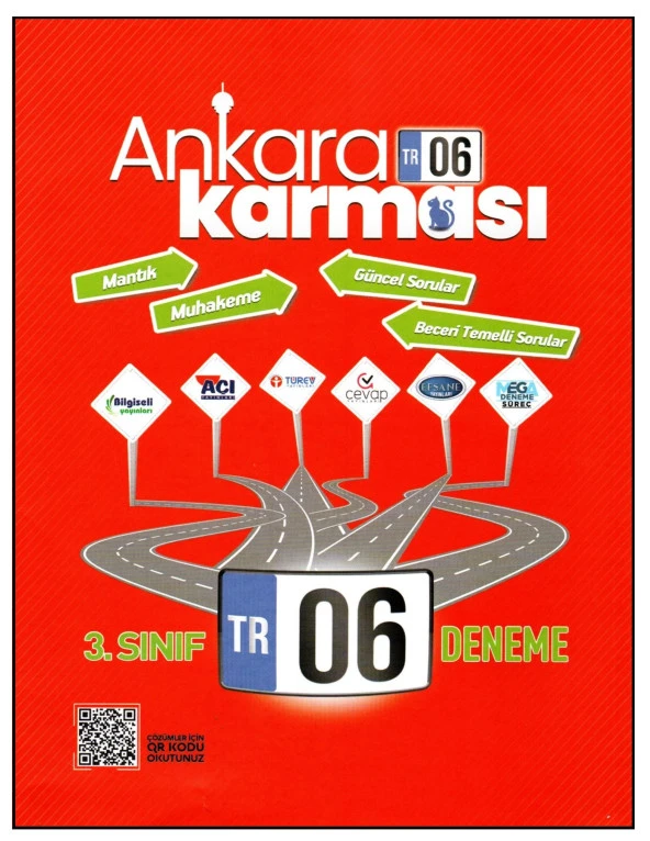 Açı Yayınları 3. Sınıf Tüm Dersler Ankara Karması Denemeleri 6 Deneme
