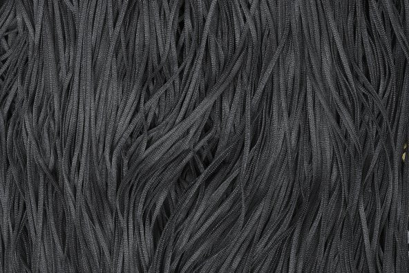 DÜZ İP  MODEL 190 Cm EN 280 Cm BOY ANTRASİT RENK HAZIR İP PERDE - 9