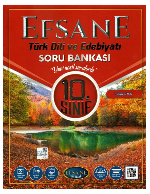 Efsane Yayınları 10. Sınıf Türk Dili ve Edebiyatı Soru Bankası