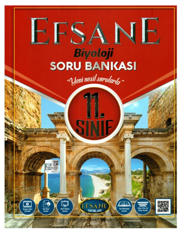 Efsane Yayınları 11. Sınıf Biyoloji Soru Bankası