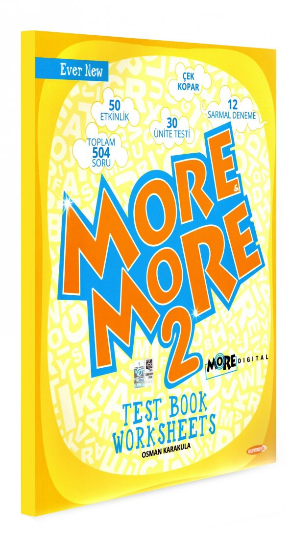 Kurmay ELT More and More 2. Sınıf English Worksheets Test Book
