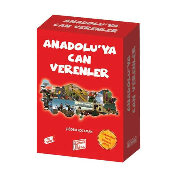 3. ve 4. Sınıf Hikaye Kitabı 10 Kitap Anadolu'ya Can Verenler Gizemli Bahçe