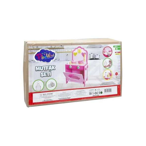 Onyıl Oyuncak Kutuda Ahşap Mutfak Seti 8194 - 2